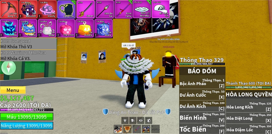  - Max Level lưỡi hái bóng tối