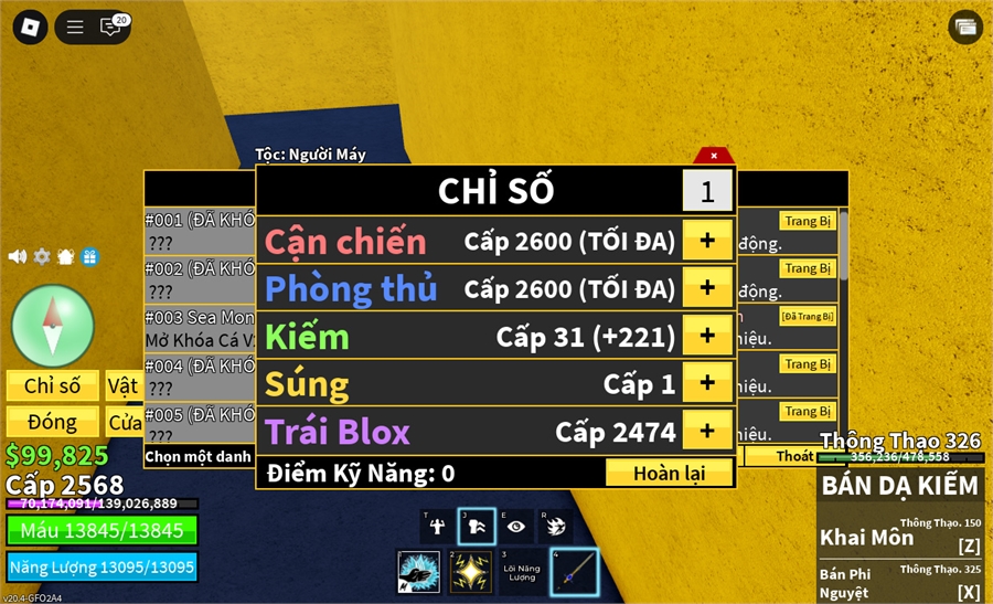  - người máy v3 cá v3