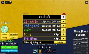  - 6 quả đỏ max level