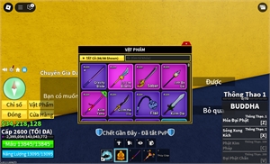  - 6 quả đỏ max level