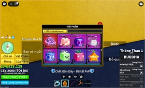 - 6 quả đỏ max level