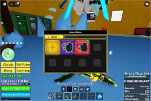  - 2 Tộc V4 dragonheart song đao,storm guistar dư trái mamoth rocket owned