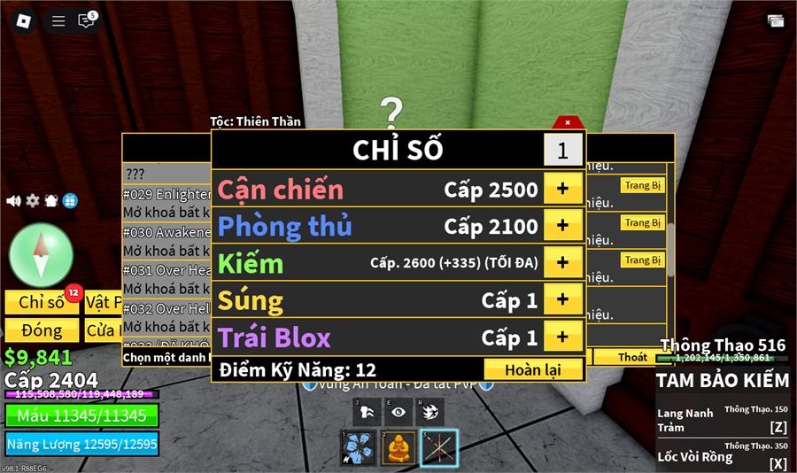  - tam bảo kiếm 
