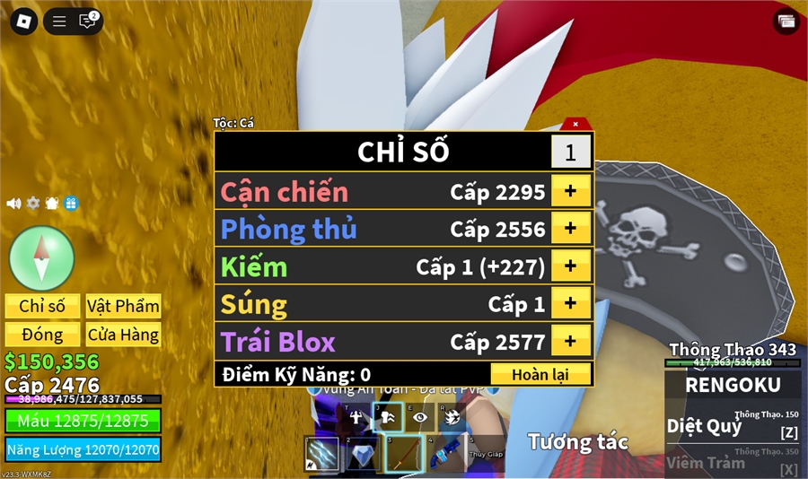  - rocket owned cá v3
