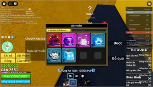 - đang dùng trái kitsune