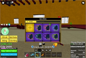  - song đao tam kiếm dragon heart foxlamp mỏ neo lưỡi hái dao găm guitar dragon storm áo lễ hội áo bóng tối khiên leviathan 3 trái đỏ  7 tộc v4