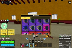  - song đao tam kiếm dragon heart foxlamp mỏ neo lưỡi hái dao găm guitar dragon storm áo lễ hội áo bóng tối khiên leviathan 3 trái đỏ  7 tộc v4