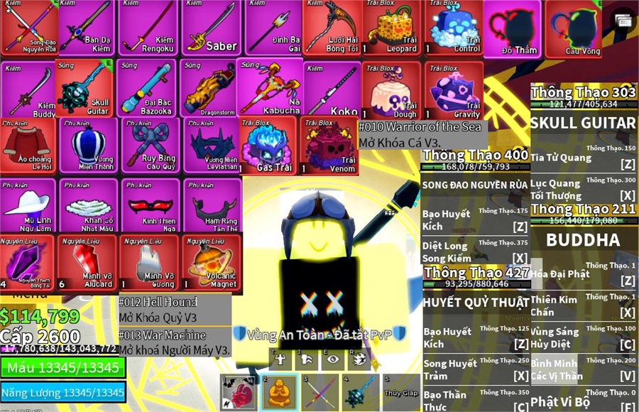  - song đao,lưỡi hái,dao găm,dragonheart,storm,guitar,6 trái đỏ gas,leopard 3 tộc v3