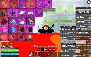  - song đao lưỡi hái mỏ neo tam kiếm guitar 1 trái đỏ cá v4